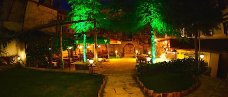 Front of property - evening/night