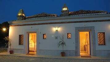 Front of property – evening/night