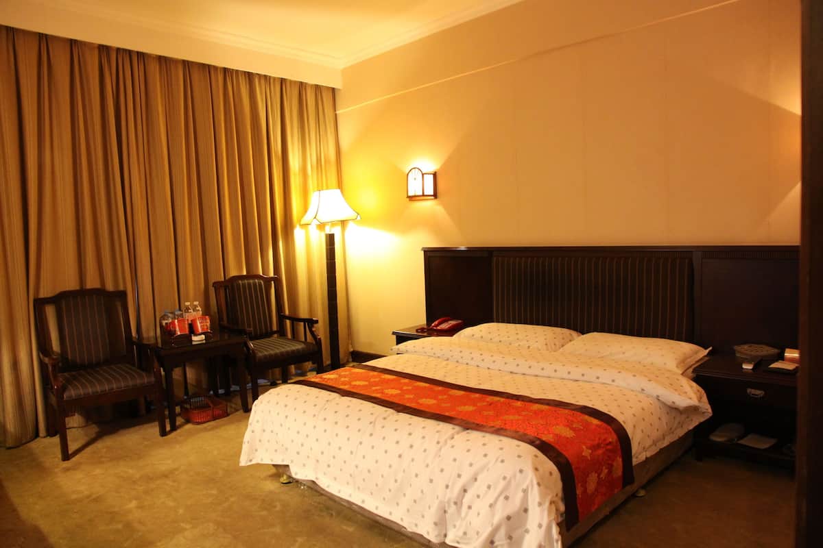 Single Room A | Desk, blackout drapes, iron/ironing board, free WiFi