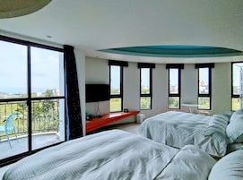 Superior Quadruple Room, Ocean View