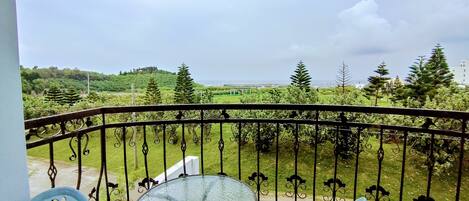 Superior Quadruple Room, Ocean View | Balcony