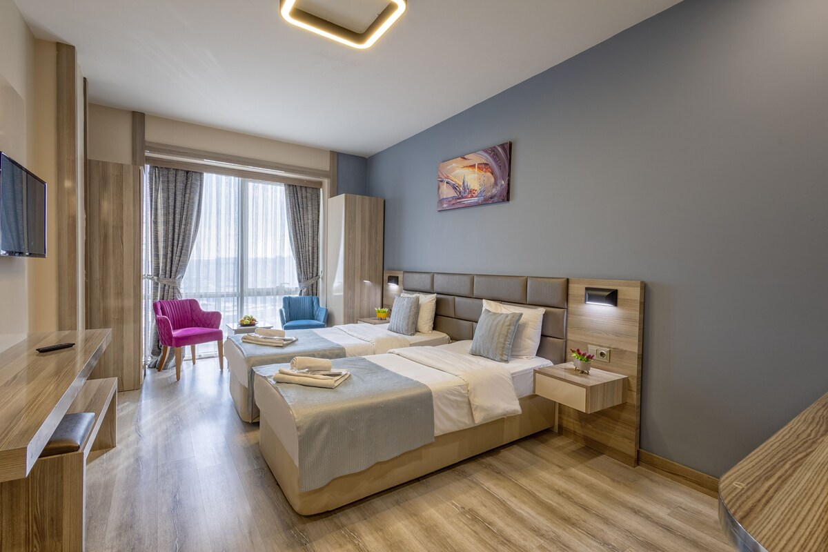 Phòng 2 giường đơn Deluxe | Quang cảnh từ phòng