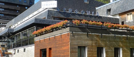 Façade de l’hébergement