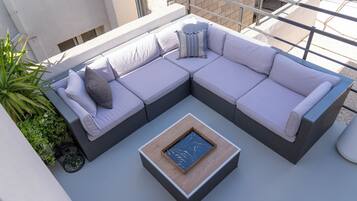 Lejlighed - 2 soveværelser - terrasse | Terrasse/gårdhave