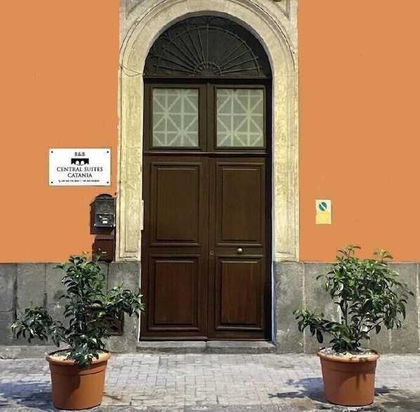 Façade de l’hébergement