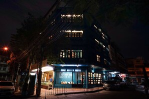 Front of property - evening/night - Bunny Burrow Hostel (Bangkok)