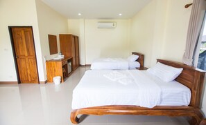 Habitación doble Deluxe | Escritorio, insonorización y wifi gratis 