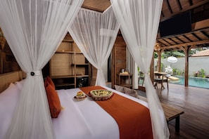 One Bedroom Pool Villa | In-room safe, free WiFi, bed sheets - Yana Villas Kemenuh by GenuineHost (Sukawati)