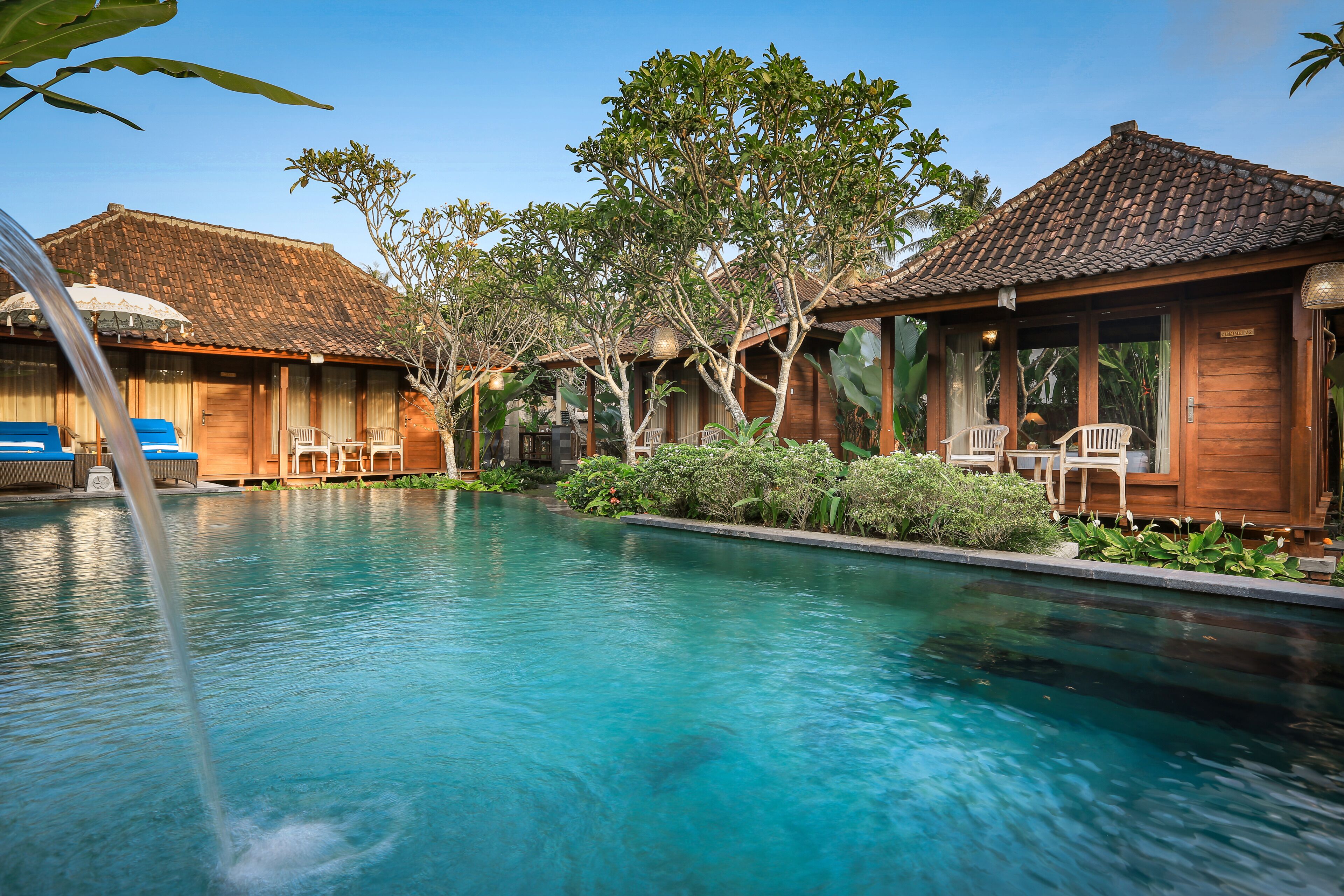 Pemandangan taman
