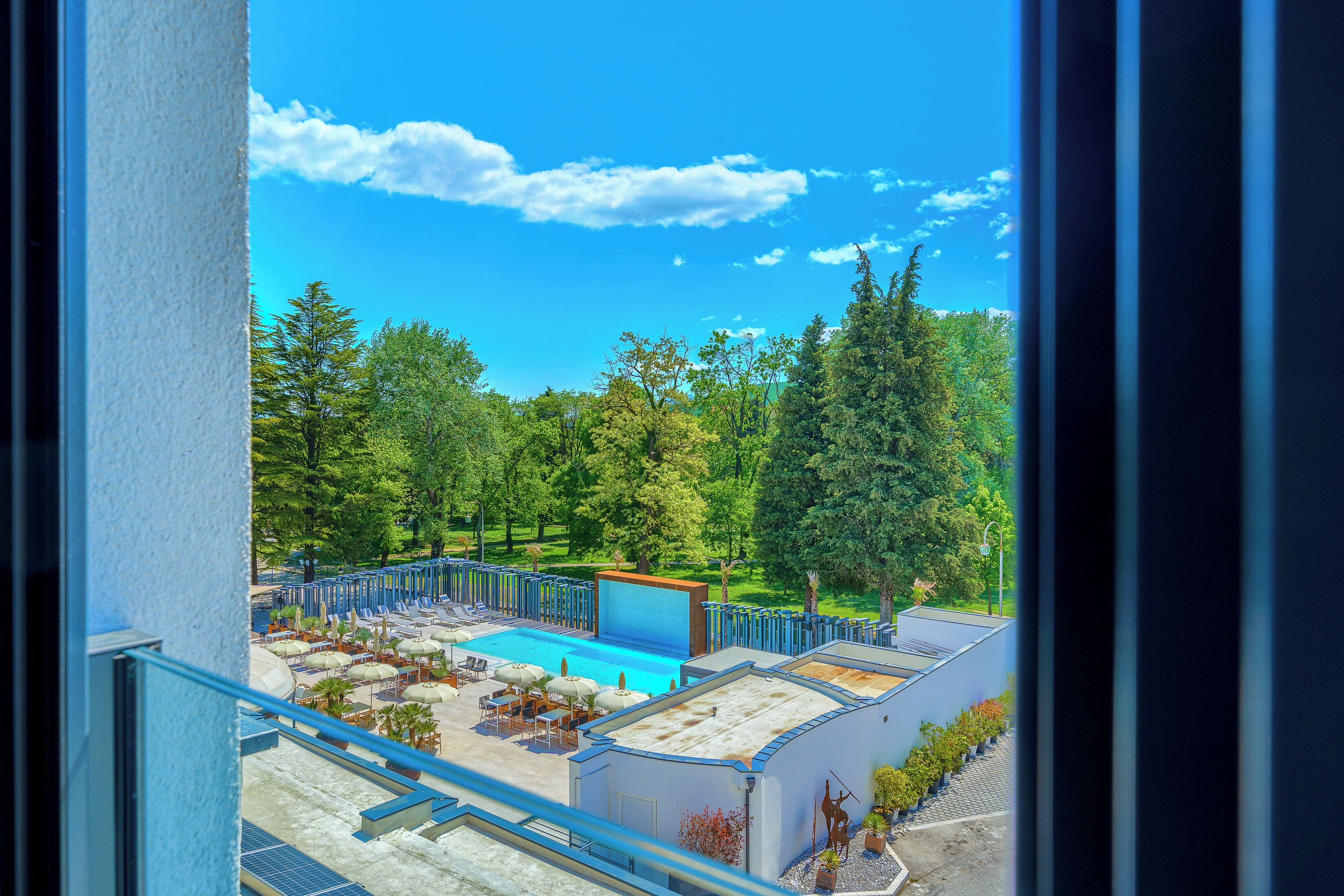 Chambre Familiale, 2 chambres, balcon, vue parc | Bureau, espace de travail pour ordinateur portable, Wi-Fi gratuit