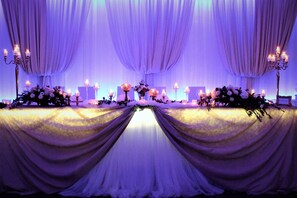 Indoor wedding