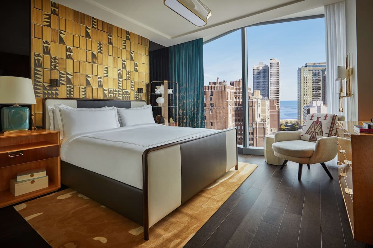 Ático de lujo (Suite) | Sábanas de algodón egipcio y ropa de cama de alta calidad