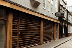 Fassade der Unterkunft