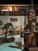 Entrada al alojamiento