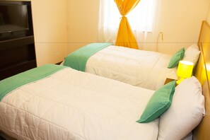 Standard Twin Room, 2 Single Beds, Private Bathroom | Individually decorated, iron/ironing board, free WiFi