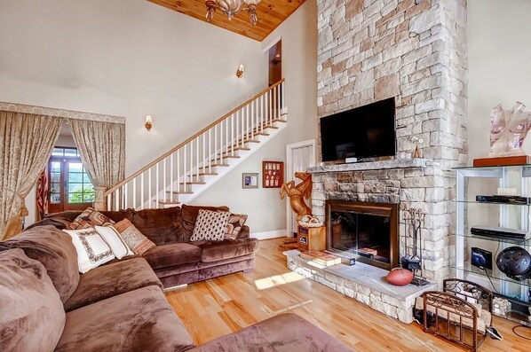 Fireplace - Celebration Retreat (Front Royal)