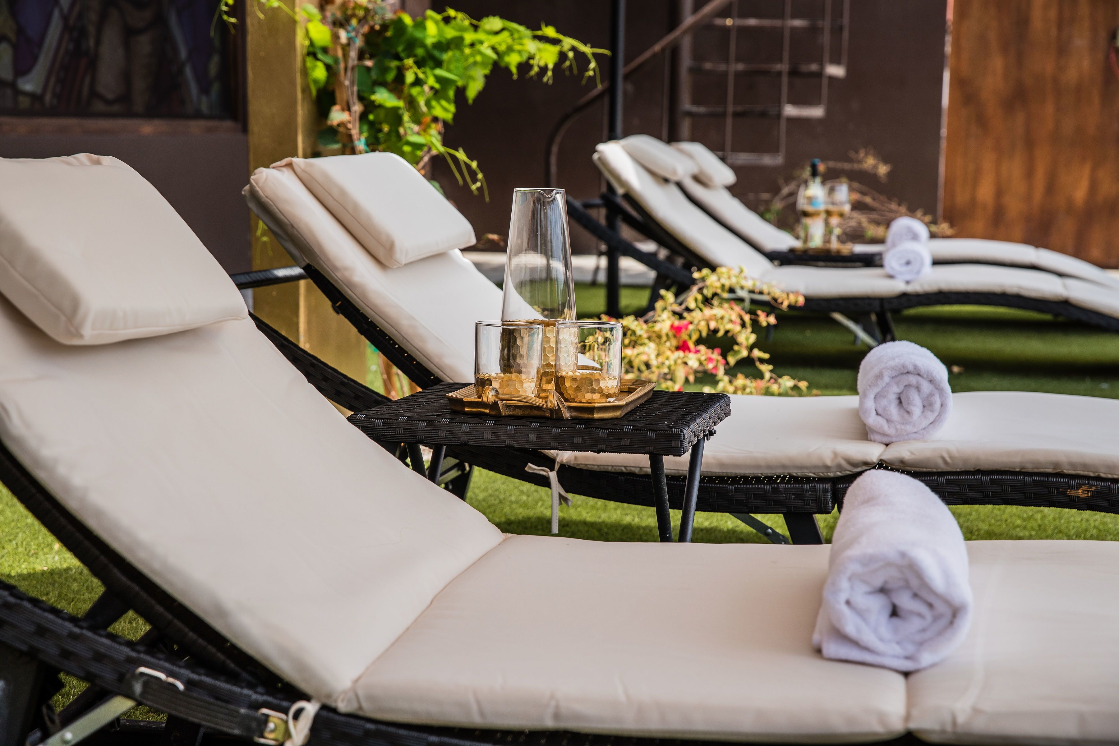 Fassade der Unterkunft