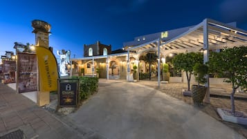 Front of property - evening/night