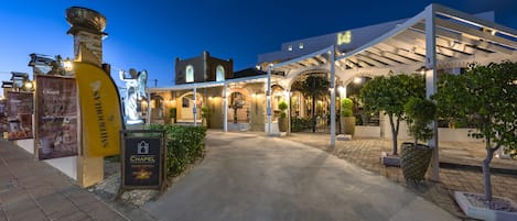 Front of property - evening/night