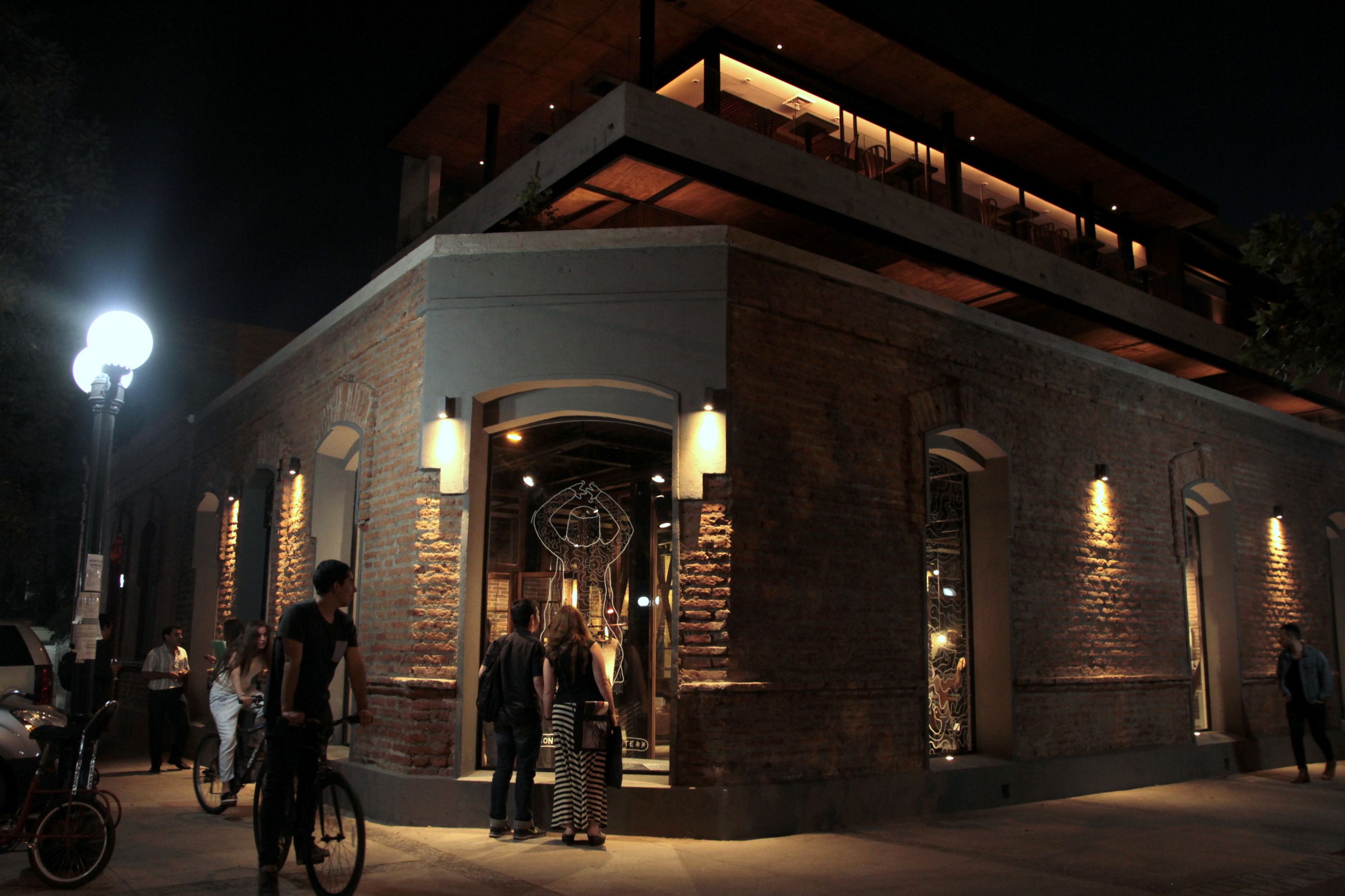 Front of property - evening/night