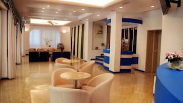 Sala de estar en el lobby