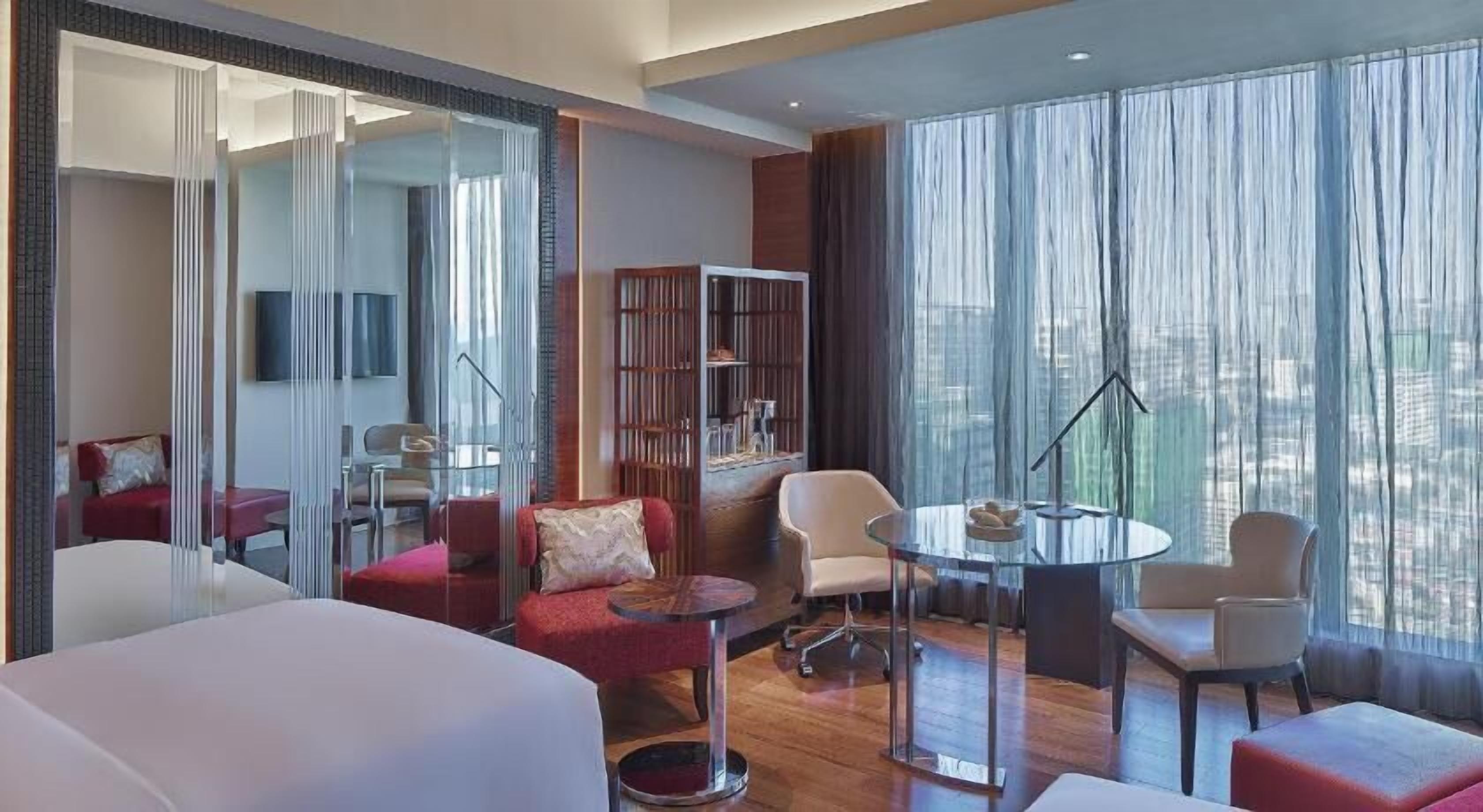Draps en coton égyptien, literie de qualité supérieure, minibar