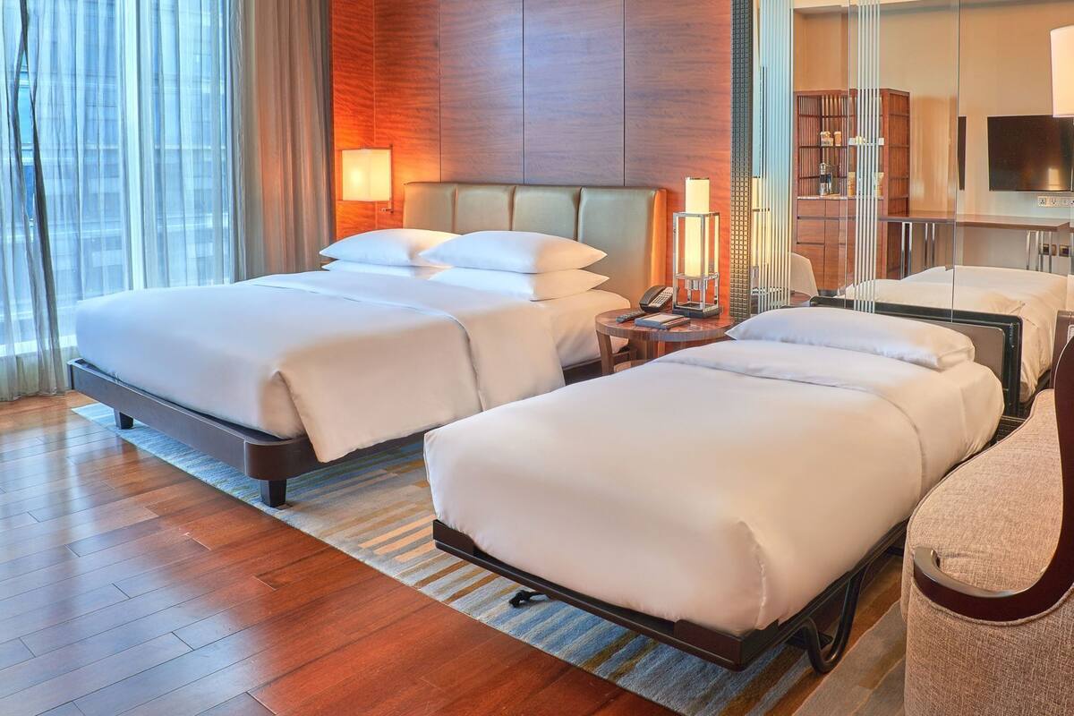 Draps en coton égyptien, literie de qualité supérieure, minibar