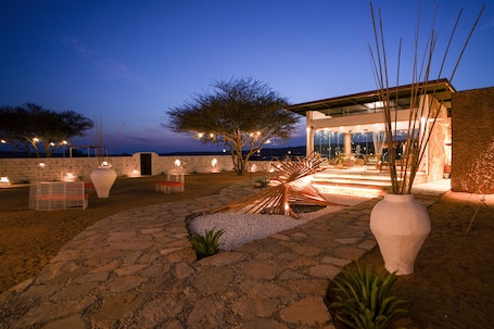 Recepción. Sama Al Wasil Desert Camp