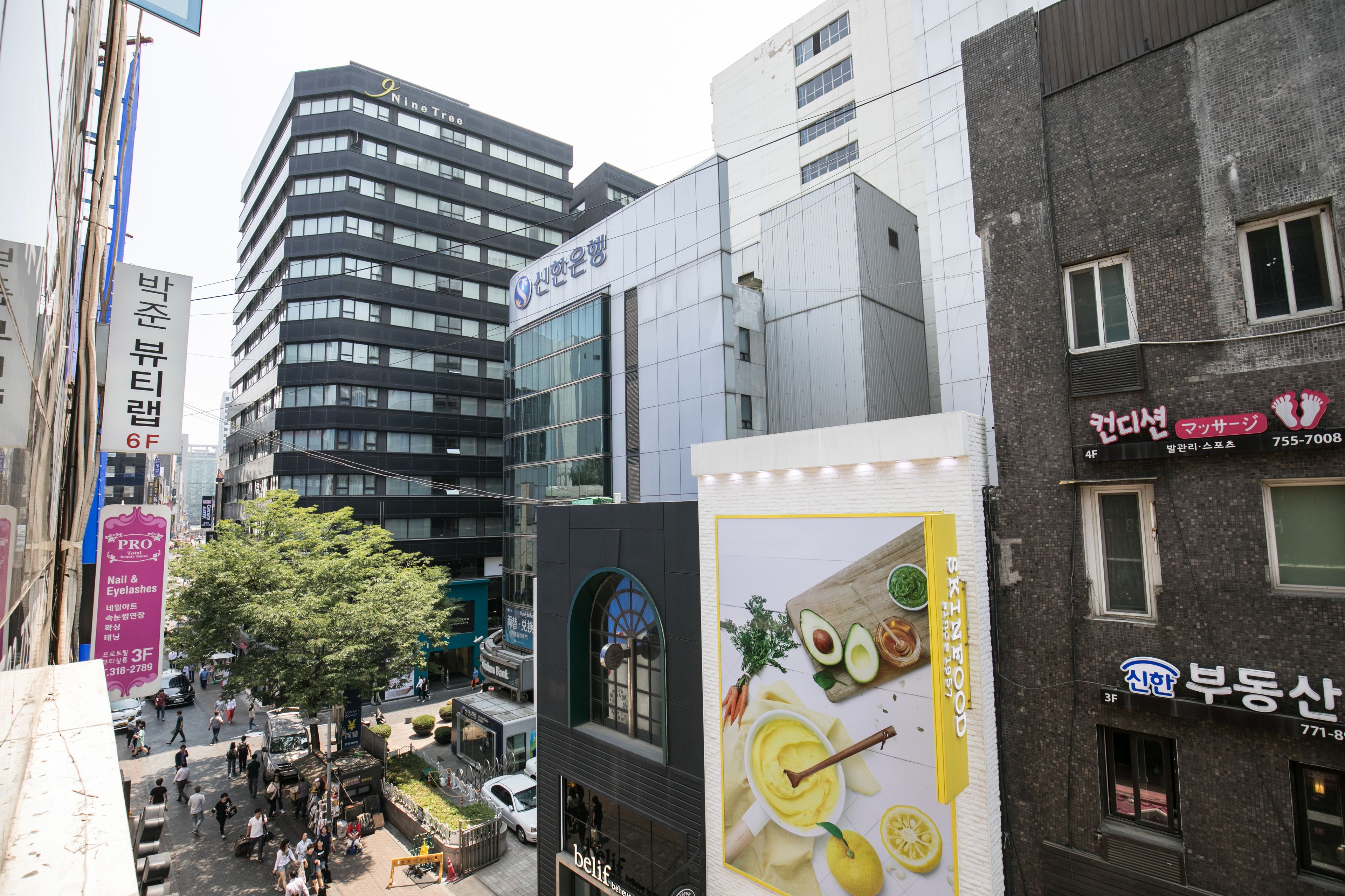 Utsikt fra overnattingsstedet