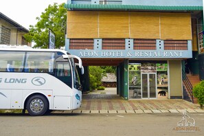 Voorkant van accommodatie