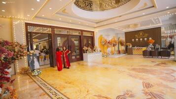 Sala de estar en el lobby