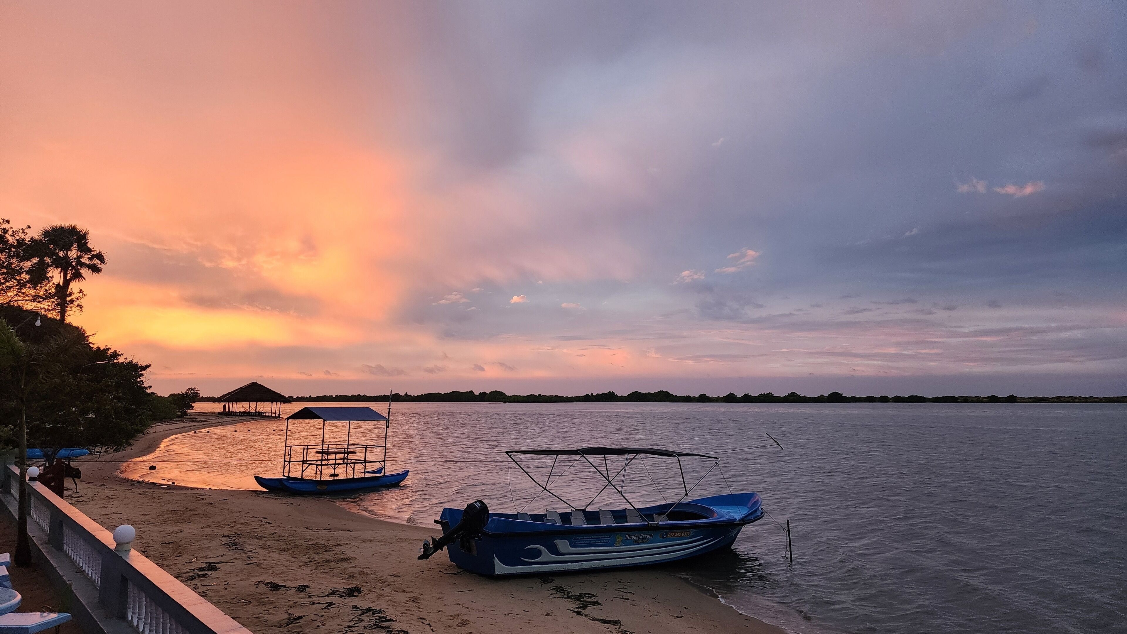 Pemandangan dari properti