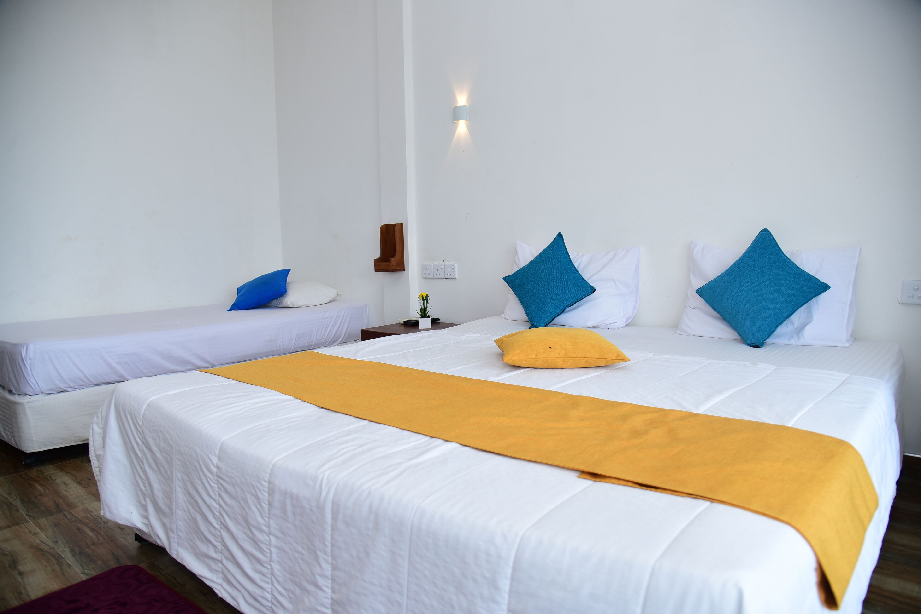 Superior-Doppel- oder -Zweibettzimmer, Blick auf die Lagune | Schreibtisch, laptopgeeigneter Arbeitsplatz, Bügeleisen/Bügelbrett