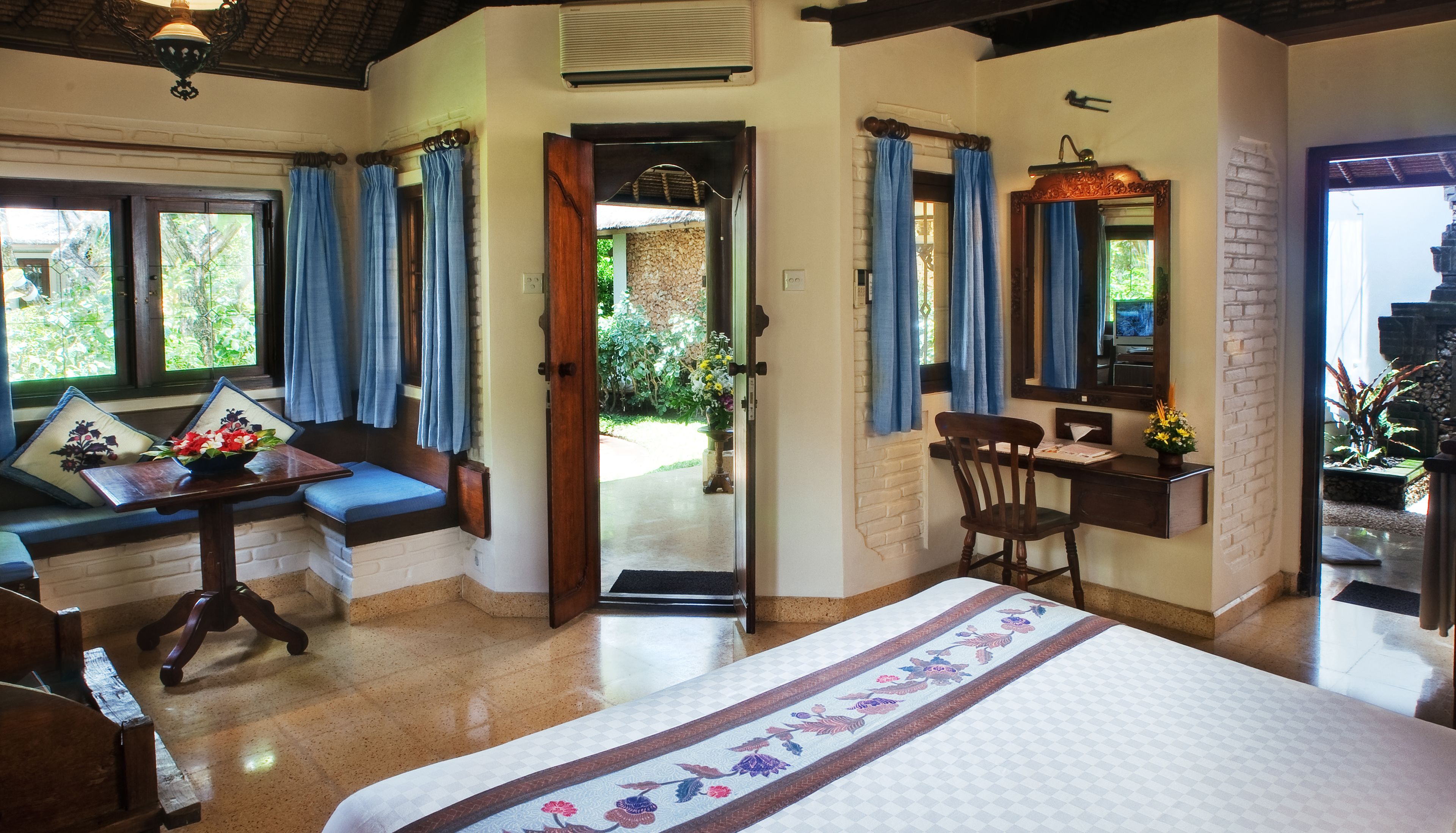 cottage, garden view | view from room