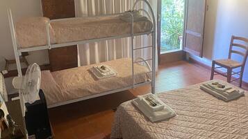 Quadruple Room | Individually decorated, individually furnished, blackout curtains