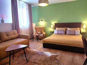 家庭房 | 防过敏的被褥、羽绒被、客房内保险箱、隔音