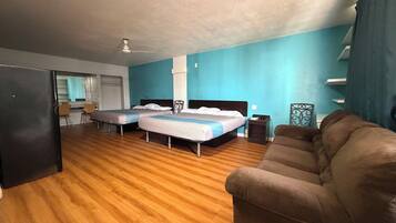 Camera, 2 letti queen, non fumatori | Wi-Fi gratuito, lenzuola