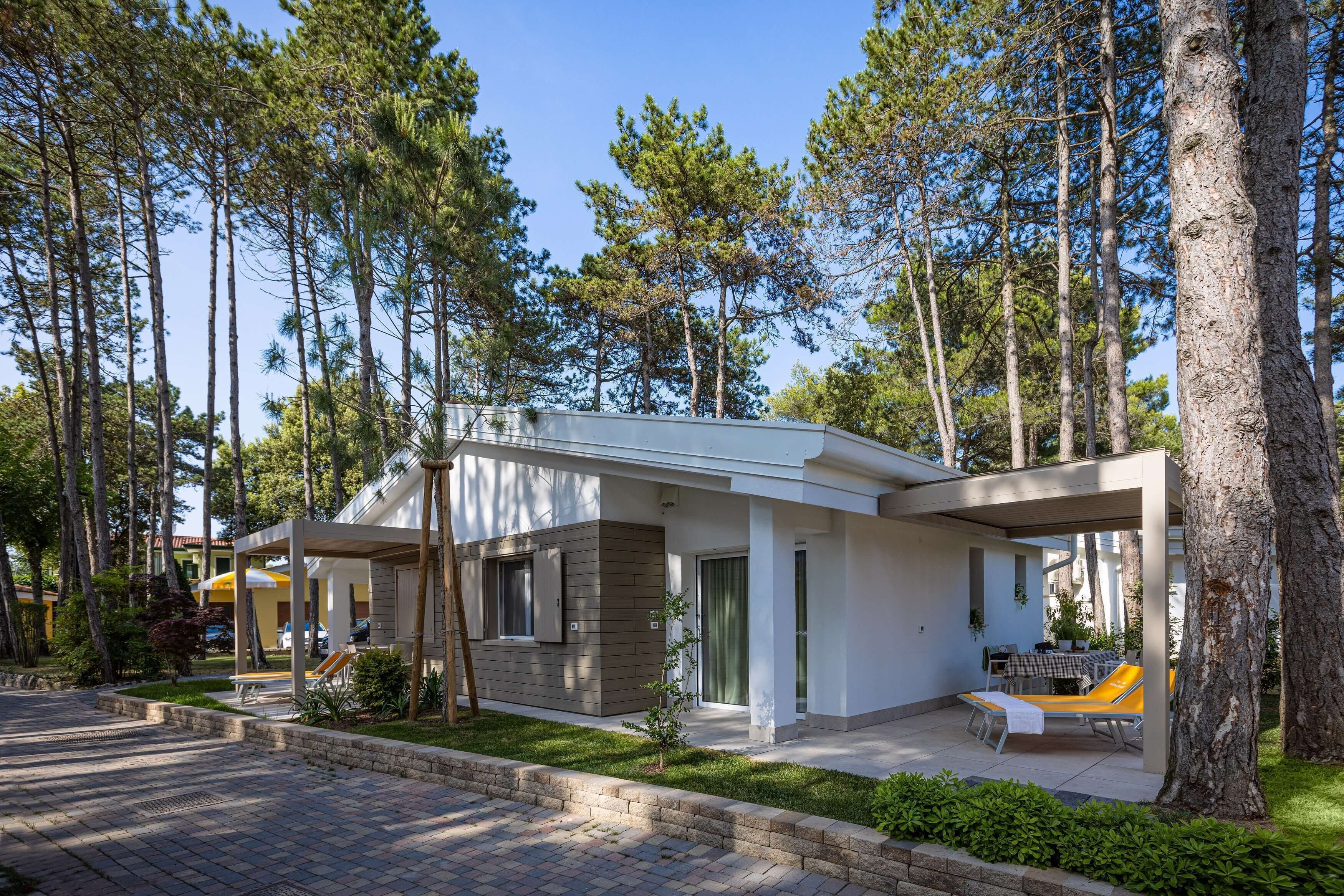 Facciata della struttura