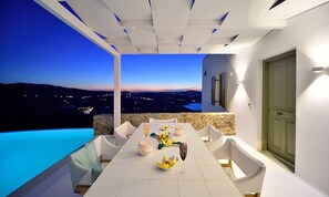 Villa, eigener Pool | Terrasse/Patio