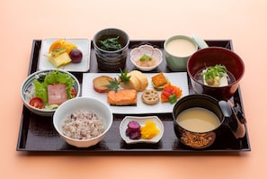 Daily local cuisine breakfast for a fee - Awa Kanko Hotel (Tokushima)
