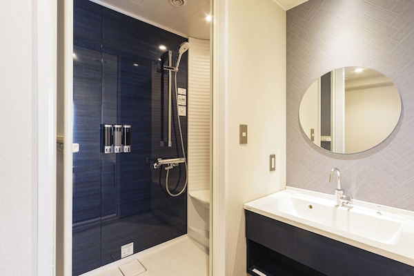 Single Room C, Non Smoking | Bathroom | Hair dryer, slippers, electronic bidet, towels