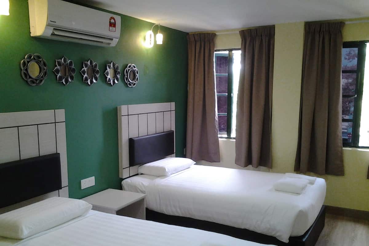 Quarto duplo | Escrivaninha, Wi-Fi de cortesia
