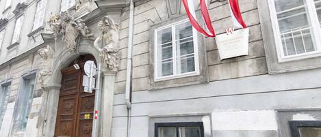 Fassade der Unterkunft