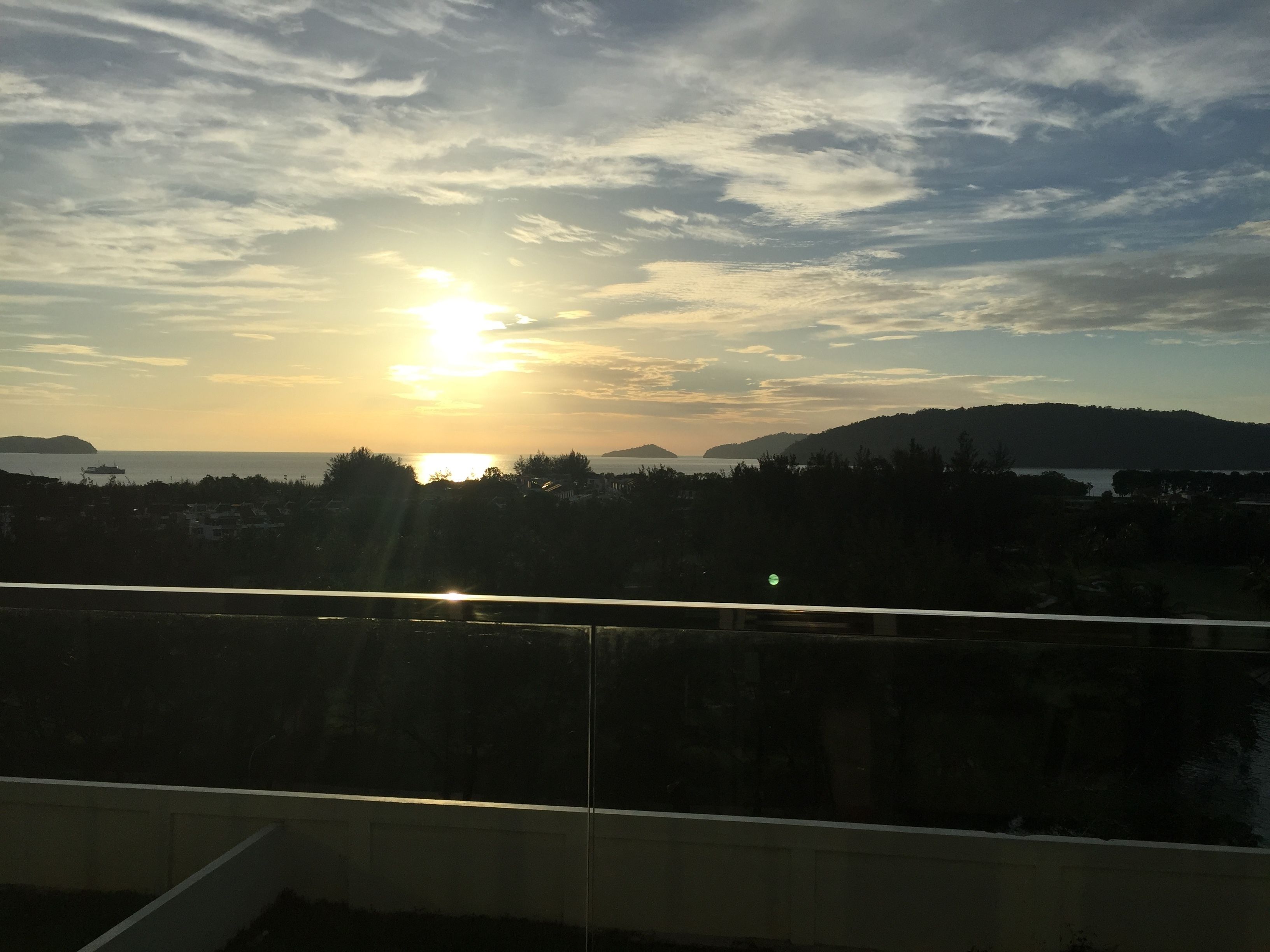 Vista desde la propiedad