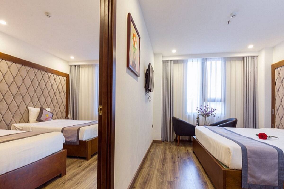 Minibar, desk, blackout curtains, soundproofing