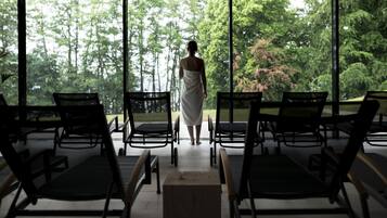 Sauna, baño de vapor y tratamientos corporales