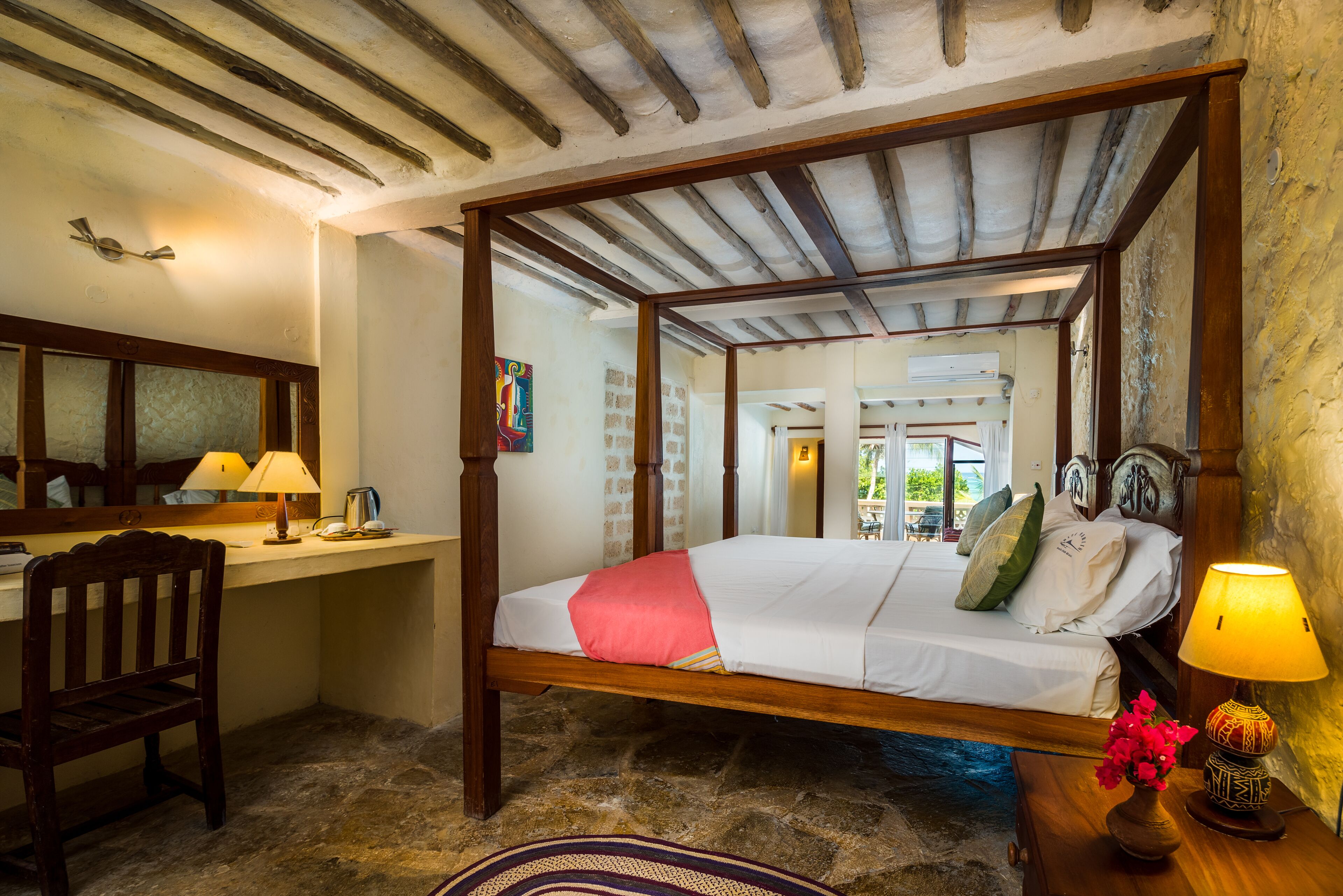 superior triple room, 1 bedroom, ocean view | 1 bedroom, minibar, in-room safe, desk