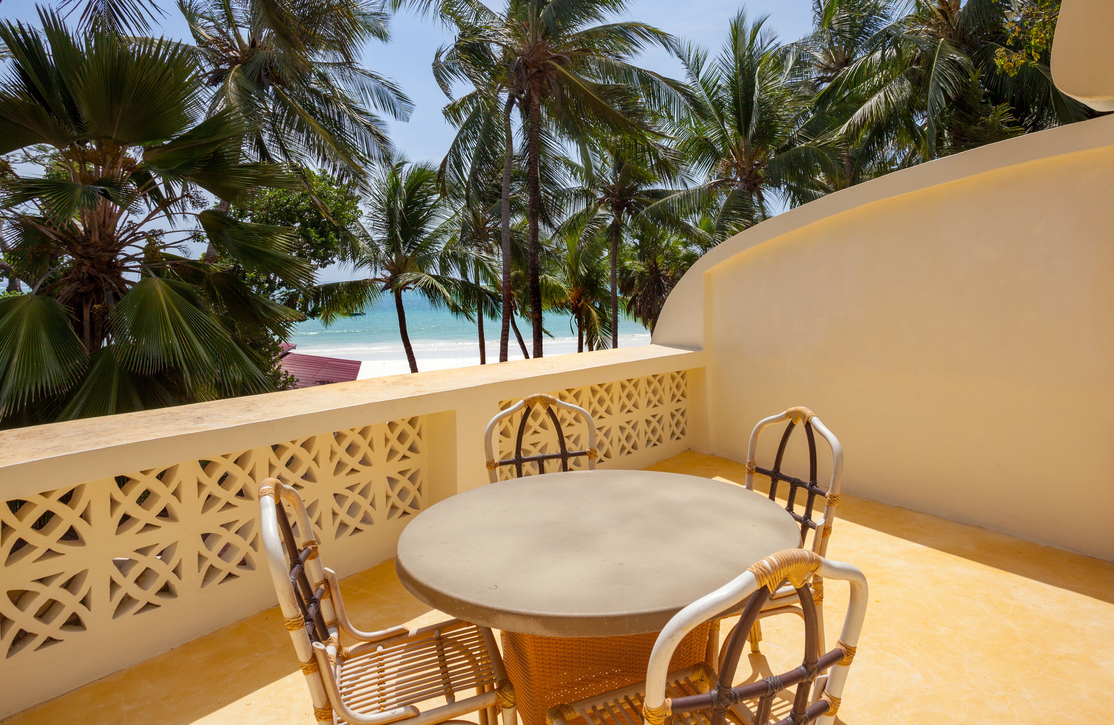 senior quadruple room, 1 bedroom, ocean view | beach/ocean view