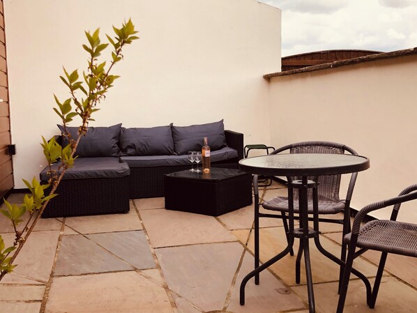 Classic Double Room (Patio 1) | Terrace/patio
