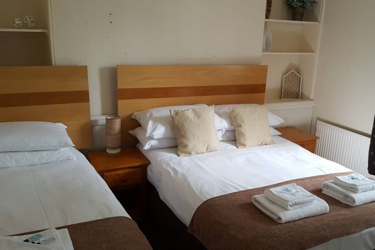 Suite, eget bad, parkutsikt